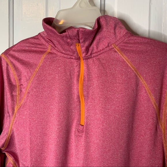 Energy Zone Performance Heathered Quarter-Zip Pullover - Picture 3 of 7